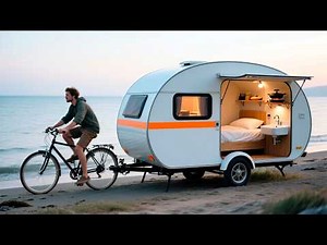 DIY Bicycle Caravan Build – Tiny Camper on a Budget €300 | Start to Finish ‪@campermarco‬
