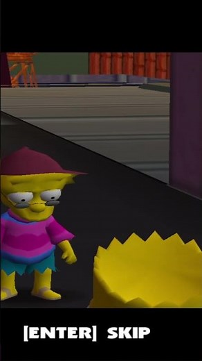 Bart Speaks Gibberish - The Simpsons: Hit & Run (PC/Win)