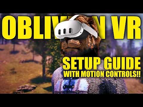How To Play Oblivion Remastered in VR | UEVR Guide