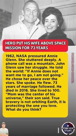 Hero Put His Wife Above Space Mission For 73 Years
