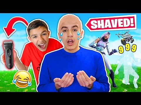 Fortnite 1v1 Loser Shaves Their Head! Diamond Mamba VS Mini Mamba!