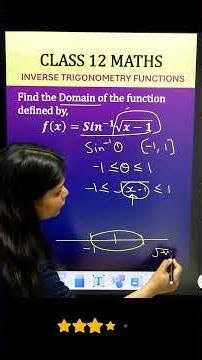 Class 12 Maths | how to find domain and range of functions | most repeated important cbse question