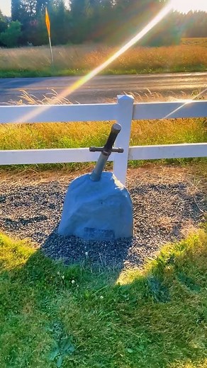 Hullsome on Instagram: "Call me King Arthur… or just really good at gadget caches. The creativity that went into creating this puzzle geocache is just as impressive as the skill it took to solve it. 😎🙌🏽⚔️ #geocaching #hullsomegeocaching adventures #foundit #FBIdivisionofmissingcaches #hullsome #gps #geocachingadventures #tftf #cachemeifyoucan #gogeocaching #getoutside #hiddencache"