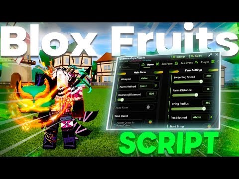 Blox Fruits Script (No Key) — Auto Farm, Auto Raid, Bring, Fruit Mastery Farm, Sea Event & More!