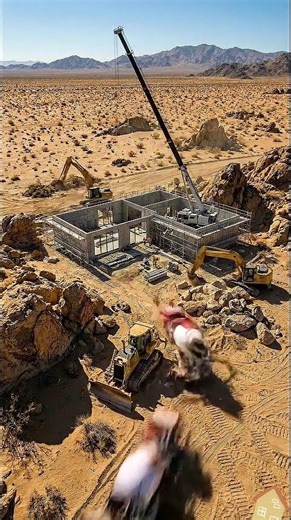 From Empty Desert to Stunning Modern Villa