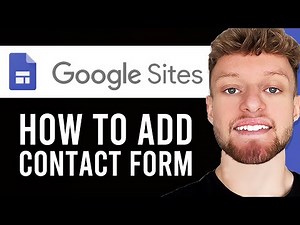 How To Add Contact Form on Google Sites (Step By Step)