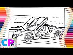 BMW i8 Coloring Pages/Nice Looking Car Coloring/RUD - Future/Sergius - Horizon [COPYRIGHT FREE]