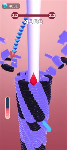 Stack Ball || Insane Speed Run 🚀🔥 #shorts #satisfyingvideo #viral