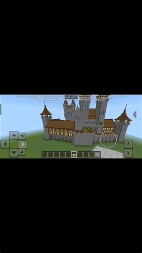 i build a modern castle in Minecraft in 20min only #minecraft