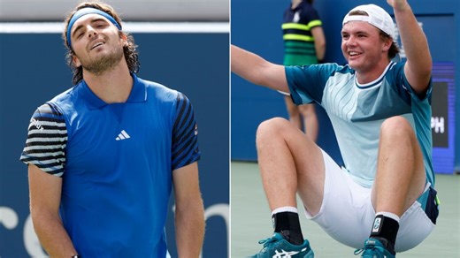 Tsitsipas upset by Stricker in 2nd round of US Open