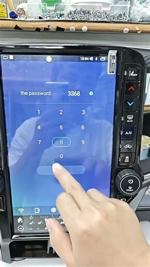 Belsee Tesla Style Android Head unit Set the Camera