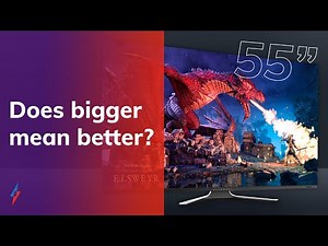 Huge 55-inch gaming monitor has one big problem