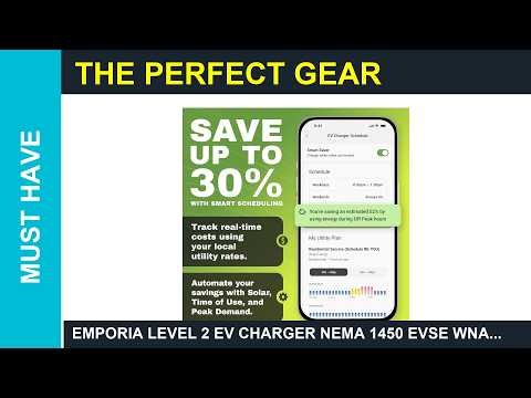 EMPORIA Level 2 EV Charger NEMA 1450 EVSE wNACS Blink charging station EV Review