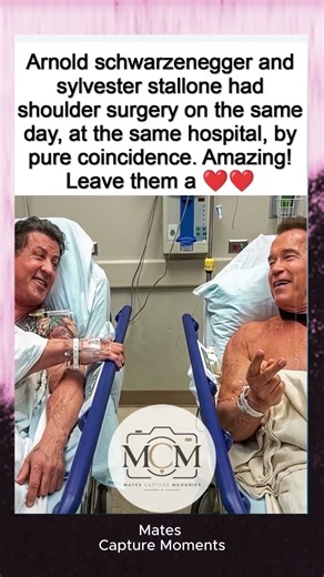 Two Action Legends, One Hospital, Same Day Surgery! ❤️❤️ #trending story