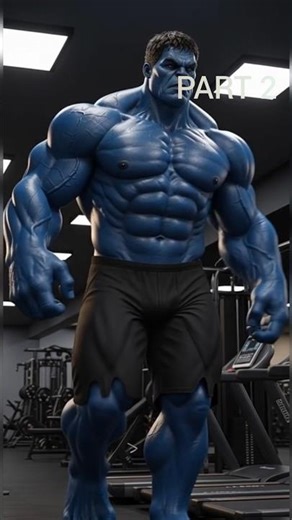 PART 2 (Blue Hulk emotional 😤#BlueHulk#HulkStory#HulkTraining#HulkRevenge#PowerTransformation