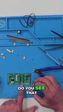 DIY Nixie Clock Project Master Soldering Header Pins!