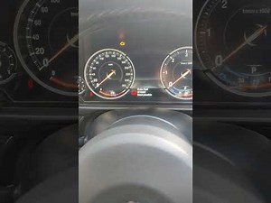 How to reset the brake service in the BMW 5 Series?