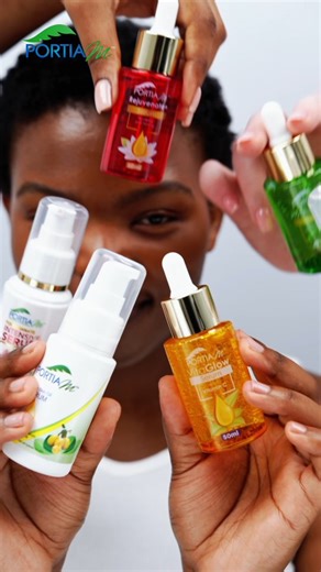 Hydrate, brighten, minimize pores, and rejuvenate your skin with our Portia M Serums. It is rich in Hyaluronic Acid, Niacinamide, Vitamin C, Lotus Flower, Coconut Water, and other antioxidants, which give the perfect glass skin.☘️👌 Your skin Will Thank You... It is now available at Clicks, Dischem, Shoprite, Checkers, Pick n Pay, Beauty Zone, Edgars, Spar Cosmix Beauty, Portia M Beauty Stores, Spar and independent wholesalers. Experience the beauty of Portia M products by shopping online : http