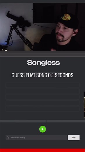 GUESSED THAT SONG IN 0.1 NOTES ✅ #songless #songlesschallenge #music | song game challenge