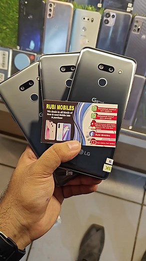 16K views · 104 reactions | LG G8 Thinq 6gb RAM 128gb ROM 855 snap dragon Processor P oled display | Rubi Mobiles | Facebook