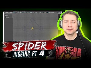 Intro to Rigging in Maya | Spider Rigging Part 4: Creating Controls🕷️ (Step by Step) Tutorial