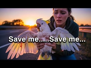 Saving a Wounded Cockatoo | Emotional Bird Rescue on the Roadside