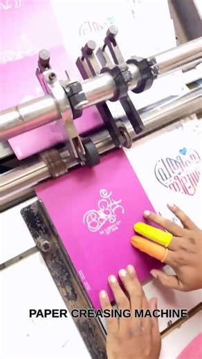 71K views · 312 reactions | This is how paper creasing machines create clean fold lines for covers and card #paperfinishing #digitalprinting #bindery #printproduction | Xin xin Technology | Facebook