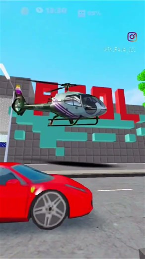 🚁 HELICOPTER LANDING IN SCHOOL PARTY CRAFT CITY 😱 | EPIC 3D BLOCKY GAMEPLAY