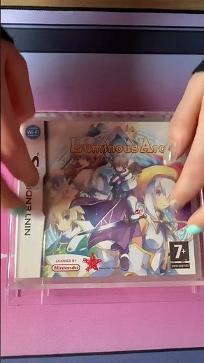 ASMR Satisfying Fast Tapping on Nintendo DS Game Relaxing Nail Sounds #Short