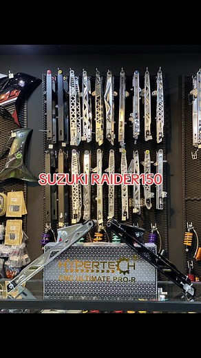 Custom HYPERTECH Swing Arm for Suzuki Raider 150