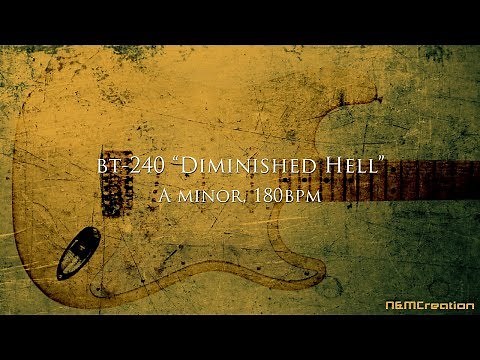 Triplet Neoclassical Metal Backing Track in Am | BT-240