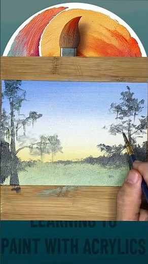 Step By Step Swamp Art For Beginners!