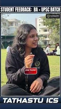 BA + UPSC Student Honest Review About Tathsatu ICS Gurukul