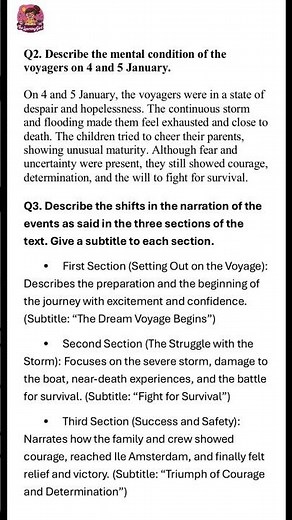 Class 11 English Snapshots Chapter 2 | We’re Not Afraid to Die Q&A Solutions
