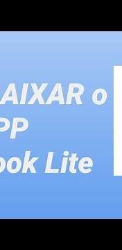 Como BAIXAR o APP FACEBOOK LITE no celular