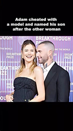 Adam cheated with a model and named his son after the other woman#adamlevine #behatiprinsloo
