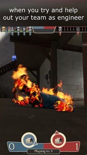 Engineer Gets His Behind Handed To Him #teamfortress2 #tf2