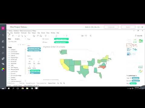 #miniproject - Tableau Part 2 | Fresco Play Hands On Solution | Wings1 T13 | #wings #digital #61863