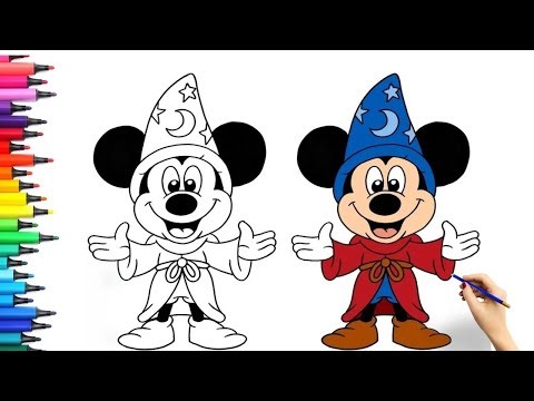 How to Draw Mickey Mouse | Fantasia