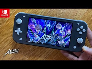 Astral Chain Nintendo Switch Lite Gameplay