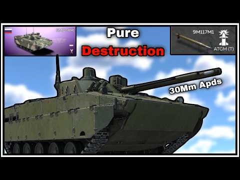 BMD-4M - 750mm ATGM + 30mm APDS = PURE DESTRUCTION | War Thunder Mobile