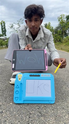 Small Double Sided Drawing Board Vs USB LCD Writing 8.5 Inch Tablet Unboxing 🥰