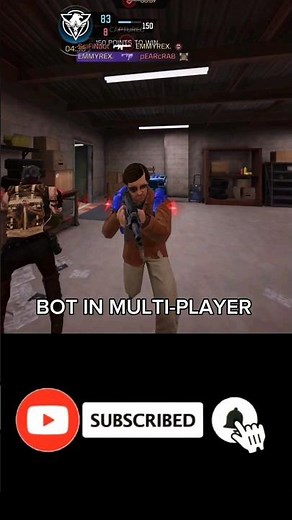 BOTS in codm battle royal VS multi player bot #cod #gaming #callofduty #shorts