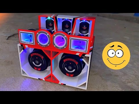 THE SMALLEST SOUND SYSTEM IN THE WORLD MINI SUITCASE SYSTEM WITH LED, PLAYING VIA BLUETOOTH QUALI...
