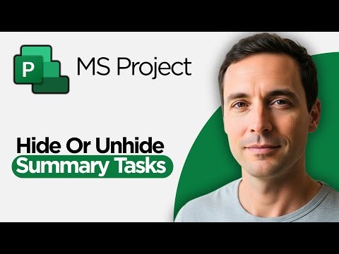 How to Hide or Unhide Summary Tasks in Microsoft Project (2026 Full Guide)