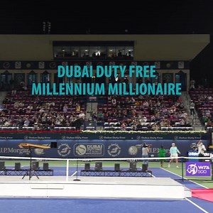 3.7K views · 251 reactions | This weekend the Millennium Millionaire draw took place live at the Dubai Duty Free Tennis Championships with all the exciting games taking place! Congratulations to the winner!  | Dubai Duty Free | Facebook