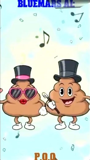 P.O.O. - BlueMars AI - R&B Comedy Song - AI Music Video Short.