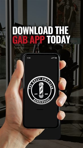 The Great American Barbershop App is here!  Booking your Proper...