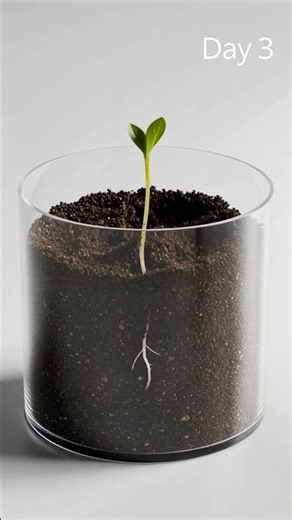 Blueberry Growth Timelapse | Day 1 to Day 28 🫐 From Seed to Fruit in 28 Days