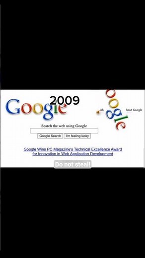 google logo evolution